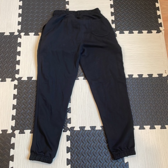 Primark I Thick Cozy Solid Black Tapered Joggers - Picture 4 of 6